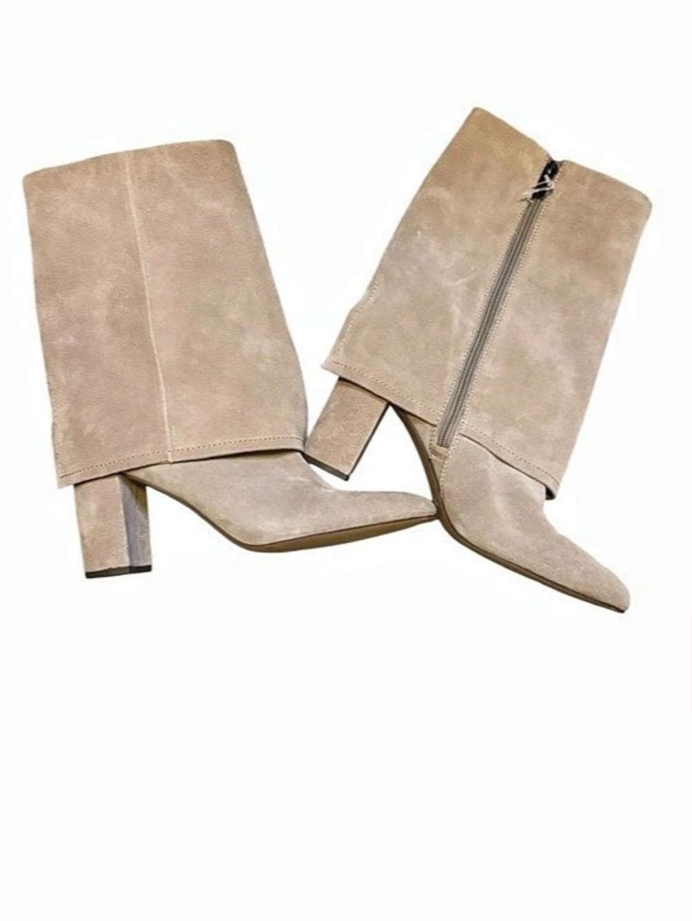 Vince Camuto Ceelah Dune Oil Suede Mid-Calf Boots Women’s Size 93